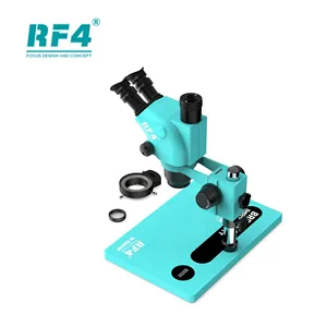 RF4 6.5X-65X RF6565TVP PCB SMD réparation stéréo Zoom Microscope pour téléphone haute qualité recherche composants électroniques B1 grande Base - Product Image 2