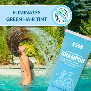 Nouveautés Soins des cheveux Shampooing anti-chlore pour la natation après un nettoyage en profondeur <span class=keywords><strong>doux</strong></span> Shampooing hydratant et éliminateur de chlore - Product Image 4