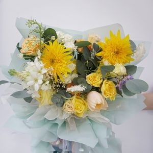 Paquete de 20 hojas finas coreanas, papel de regalo de flores mate sólido, suministros de ramo de floristería brillante, papel de regalo Floral impermeable - Product Image 5