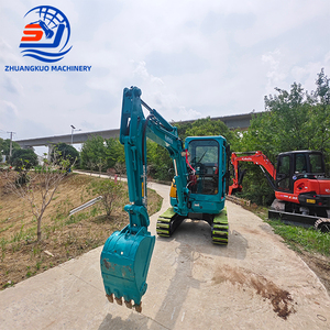 Excavatrice hydraulique de Kubota U25 d'excavatrice utilisée par construction urbaine de corps flexible petite excavatrice de chenille de pelle rétro de 2.5 tonnes - Product Image 2