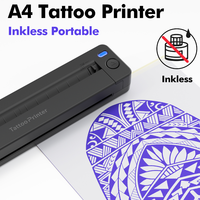 Printer Tato Kulit Tato Temporer untuk Acara Pesta & Aktivitas Team Building Pola Kustom Tahan Air Grosir Pabrik A4 Portabel