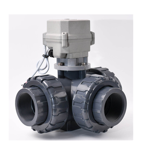 A150 YOUYI Vanne à boisseau sphérique en plastique à commande manuelle 3 voies, double commande, pour contrôle de débit d'eau, OEM NPT, usage général - Product Image 3
