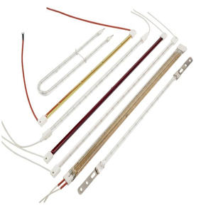 900w <span class=keywords><strong>1000w</strong></span> 1500w 2000w elétrico tubo halogênio lâmpada elemento de aquecimento infravermelho quartzo aquecedor - Product Image 6