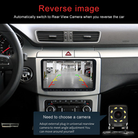 2g32g avec Carplay Android Auto 9021A 2din Écran tactile Autoradio Stéréo Android Navigation GPS pour Volkswagen 9 pouces