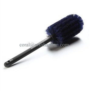 Cepillo <span class=keywords><strong>de</strong></span> espuma rojo SHANDUN SD-BH con mango <span class=keywords><strong>de</strong></span> plástico para lavado <span class=keywords><strong>de</strong></span> <span class=keywords><strong>coches</strong></span>, venta al por mayor personalizada, para limpieza <span class=keywords><strong>de</strong></span> llantas <span class=keywords><strong>de</strong></span> coche - Product Image 3