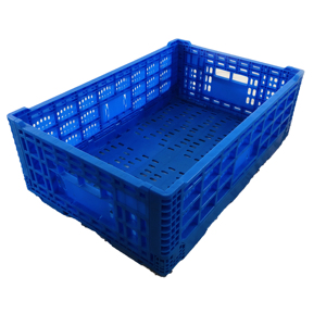 Plastic foldable crate collapsible plastic crate customized