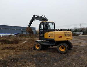 SDHFT HFT90W novíssimo 7,5, 8, 9, 10 ton fabricantes de escavadeira de rodas para venda, escavadeira de rodas - Product Image 3