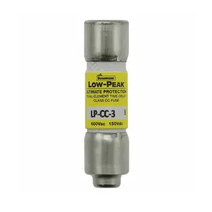 재고 있음 10*38mm LP-CC-3 Bussmann 퓨즈 600Vac 150Vdc 3A 시간 지연 클래스 CC 퓨즈