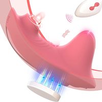Bestseller Ferngesteuerter Tragbarer Slip-Vibrator Klitoris-Sauger mit Sexy Unterwäsche Klitoraler Stimulator Sexspielzeug