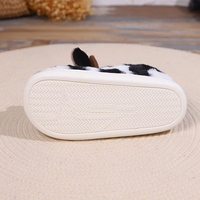 Vente en gros, dropshipping, coussin en peluche doux et chaud en forme de vache de dessin animé pour homme et femme, confortable, pas cher, de haute qualité