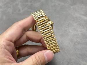 Reloj Mecánico Automático de Alta Calidad, Esfera de 40 mm, Acero 904L, Movimiento 2836, Reloj de Oro con Diamantes Moissanite - Product Image 5