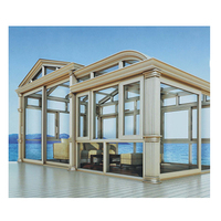 Vente en gros de maisons en verre pour salon de jardin au design moderne Maisons en verre commerciales