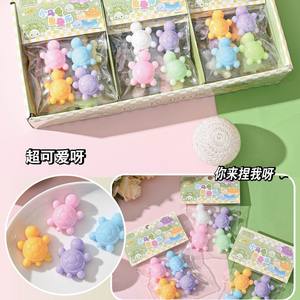 CHENXI Juguete Educativo Antiestrés de Tortuga Pequeña, Juguete de Animal Colorido y Blandito para Niños de 8 a 14 Años - Product Image 4