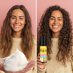 GUOCUI BIO TECH <span class=keywords><strong>Mousse</strong></span> coiffante pour <span class=keywords><strong>cheveux</strong></span> avec logo personnalisé Contrôle végétalien <span class=keywords><strong>Mousse</strong></span> pour perruque bouclée à tenue forte <span class=keywords><strong>Mousse</strong></span> naturelle organique pour <span class=keywords><strong>cheveux</strong></span> bouclés ondulés - Product Image 3