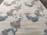 Tapis de prière islamique classique personnalisé en polyester Akmeister Wilton tissé à la machine, écologique, imperméable, pour la mosquée, le hall, le bureau