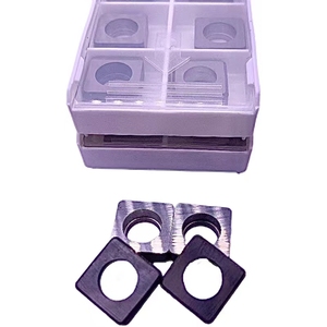 Tungsten Steel Carbide chèn Shim CNC Lathe lưỡi phụ kiện xử lý Gasket ms1204 miếng Chêm quay CNC các bộ phận công - Product Image 4