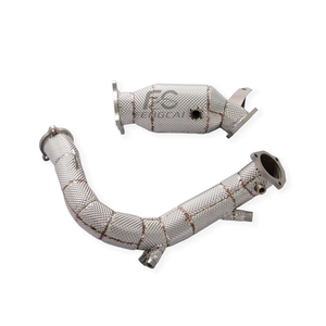 Tubo de Escape Aislado de Alto Flujo para Audi <span class=keywords><strong>A4</strong></span> A6 A7 Q5 2.0T B9.5 <span class=keywords><strong>2022</strong></span>+ - Mejora de Potencia sin Advertencia de Error - Product Image 4