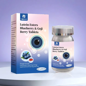 Siqiang ยาเม็ดลูทีนเอสเทอร์บลูเบอร์รี่โกจิเบอร์รี่ธรรมชาติ60เม็ด/ขวดปลอดภัยสำหรับผู้ใหญ่ - Product Image 3