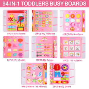 Jouets éducatifs Montessori en gros pour tout-petits, activités pour tout-petits, <span class=keywords><strong>BusyBoard</strong></span> en néerlandais pour les garçons et les filles de 3, 4 et 5 ans - Product Image 3