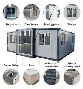 Mini Expandable Prefab Cabin Portable Mobile <b>Unit</b> for Coffee Booth Mountain <b>Camping</b> Small Lodging - Product Image 5