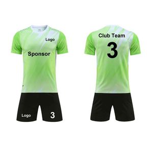 Uniforme de Fútbol Rojo y Amarillo, Venta Caliente de Fábrica 2026, Ropa Deportiva Personalizada Unisex, Tallas Grandes - Product Image 2
