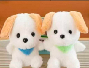 Jouets en peluche pour chiots, animaux en peluche doux de 18Cm pour enfants de 2 à 4 ans, jouet unisexe, cadeau - Product Image 3