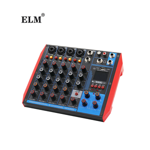 มิกเซอร์ดิจิตอล6ช่อง,คอนโซลมิกซ์เสียง + 48V /Bt/usb/ MP3ดีเจไลฟ์โชว์คาราโอเกะ - Product Image 2