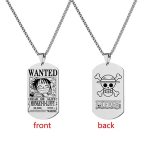 Etiqueta de una pieza de acero inoxidable grabada Etiqueta de perro de hip-hop Orden de recompensa única para aniversario con técnica tallada - Product Image 6