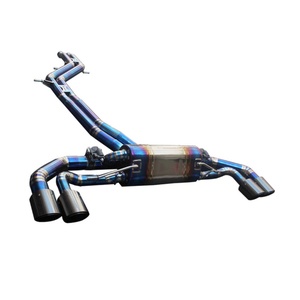 Système d'échappement Catback en alliage de titane personnalisé en usine pour Cayenne S 2.9 V6 2021 - Product Image 5