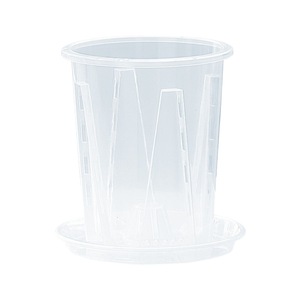Macetas de Plástico Transparente con Orificios de Drenaje para Orquídeas y Plantas de Interior, Diseño Minimalista - Product Image 4