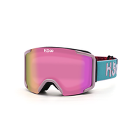 Masques de snowboard anti-buée pour enfants, lunettes de ski, lunettes de protection, avec sangle personnalisée de marque, taille enfant