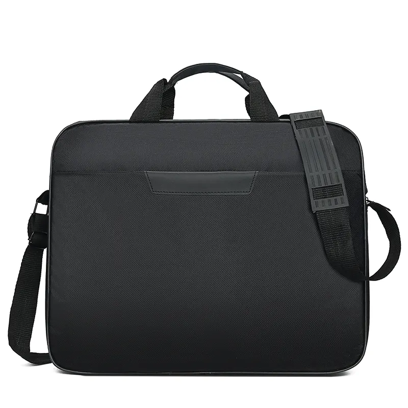 office bag 15.6 inch laptop handbag Case Portable Laptop black Tote Laptop Bag custom logo