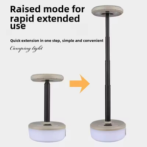 Lanterne de camping, guirlande lumineuse pour fête d'anniversaire, décoration de fête, aimant puissant, batterie intégrée, lampe d'ambiance extérieure pour tente - Product Image 5