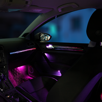 Éclairage d'ambiance LED dédié pour Volkswagen Golf 7, éclairage d'ambiance intérieur coloré à 64 couleurs, contrôle multifonction, mise à niveau de l'éclairage d'ambiance