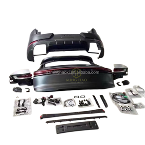 Kit de Carrocería Modificado 25, Componentes de Parachoques Delantero Compatibles con <span class=keywords><strong>Porsche</strong></span> <span class=keywords><strong>Macan</strong></span> 2011-2017, Capó y Paneles de Guardabarros - Product Image 6