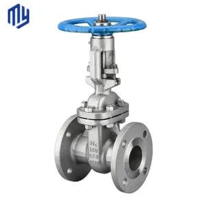 High quality handle lever CF8/CF8Mcarbon steel flanged gate valve dn100