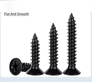 <b>Black</b> Oxide Phillips <b>Self</b> <b>Tapping</b> <b>Screws</b> Factory Mass Production Flat Head Wood <b>Screws</b> with High Strength Fast Shipping - Product Image 3