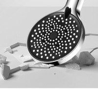 Pommeau de douche à main haute pression à économie d'eau avec filtre à 3 fonctions pour salle de bain ou douche