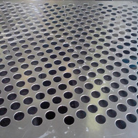Tôle perforée sur mesure en acier galvanisé, inox ou aluminium, panneau de maille perforée pour filtre, clôture et décoration