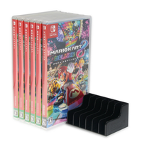 2 pièces/ensemble pour Playstation 4 PS4, support de rangement pour disques de jeu CD, accessoires pour PS4 Slim Pro, support de disque de jeu