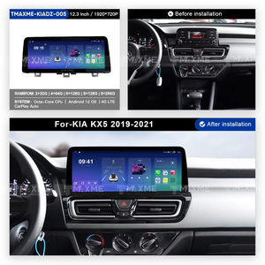 Maisimei <span class=keywords><strong>12</strong></span>,3 pulgadas QLED REPRODUCTOR DE DVD para coche 8 + <span class=keywords><strong>256</strong></span> <span class=keywords><strong>GB</strong></span> coche Multimedia para KX5 2019-2021 Android pantalla GPS 4G - Product Image 2