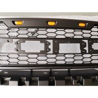 Calandre avant noir mat pour Ford Ecosport 2018-2019, calandre de course, mise à niveau style Ford F150 Raptor, pièces de carrosserie automobile