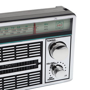 <span class=keywords><strong>Radio</strong></span> portable à transistors style rétro AM FM MW SW, double alimentation AC/DC, grand cadran, récepteur de diffusion à fréquence stable - Product Image 5