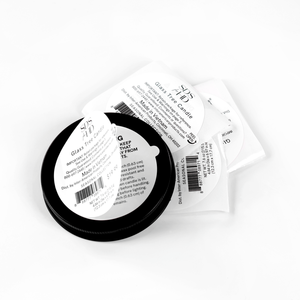 Custom Double Layer <b>Waterproof</b> Round Vinyl Adhesive Label <b>Stickers</b> Double-Sided Double-layer label - Product Image 4