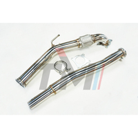 Collecteur d'échappement en acier inoxydable TM Performance pour VW Mk5 Mk6 GTi |   Jetta |   Audi A3 2.0T TSi & FSi - Tuyau droit 2006-2011