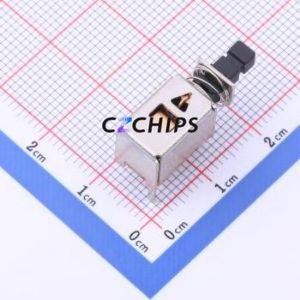 PS-22F22 Pushbutton Switch Through hole Component (THT) Switch 2P2T 100000 10mm 25.1mm - Product Image 2