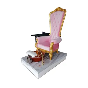 Customizable Princess queen chair salon manicure and pedicure equipment