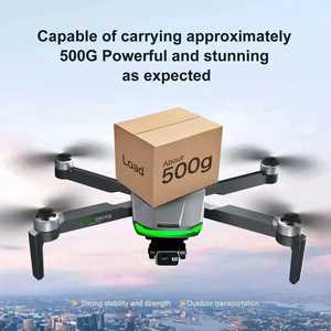 S155 Dron Cuadricóptero Profesional 8K GPS con Carga de 500G, Plegable, Cámara Dual HD, Grabación FPV, Alcance de Imagen de 4KM, Comercial, 0.0kg - Product Image 3