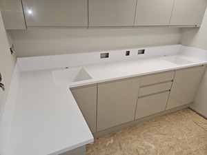 <span class=keywords><strong>Superficie</strong></span> Sólida Acrílica Blanca para Material <span class=keywords><strong>de</strong></span> Encimera <span class=keywords><strong>de</strong></span> Cocina - Product Image 1