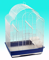 Nouvelles cages d'élevage pour oiseaux en métal pour perroquets, petite taille, plateau en plastique écologique, boîte d'usine 601